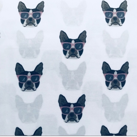 Cynthia Rowley Frenchie Gotta Have Shades Sheets - Picture 6 of 8